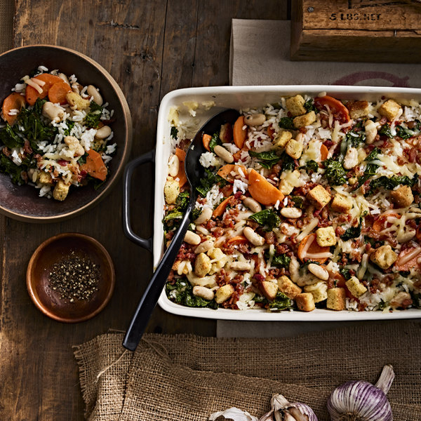 LONGO'S TUSCAN CANNELLINI & BACON AL FORNE
